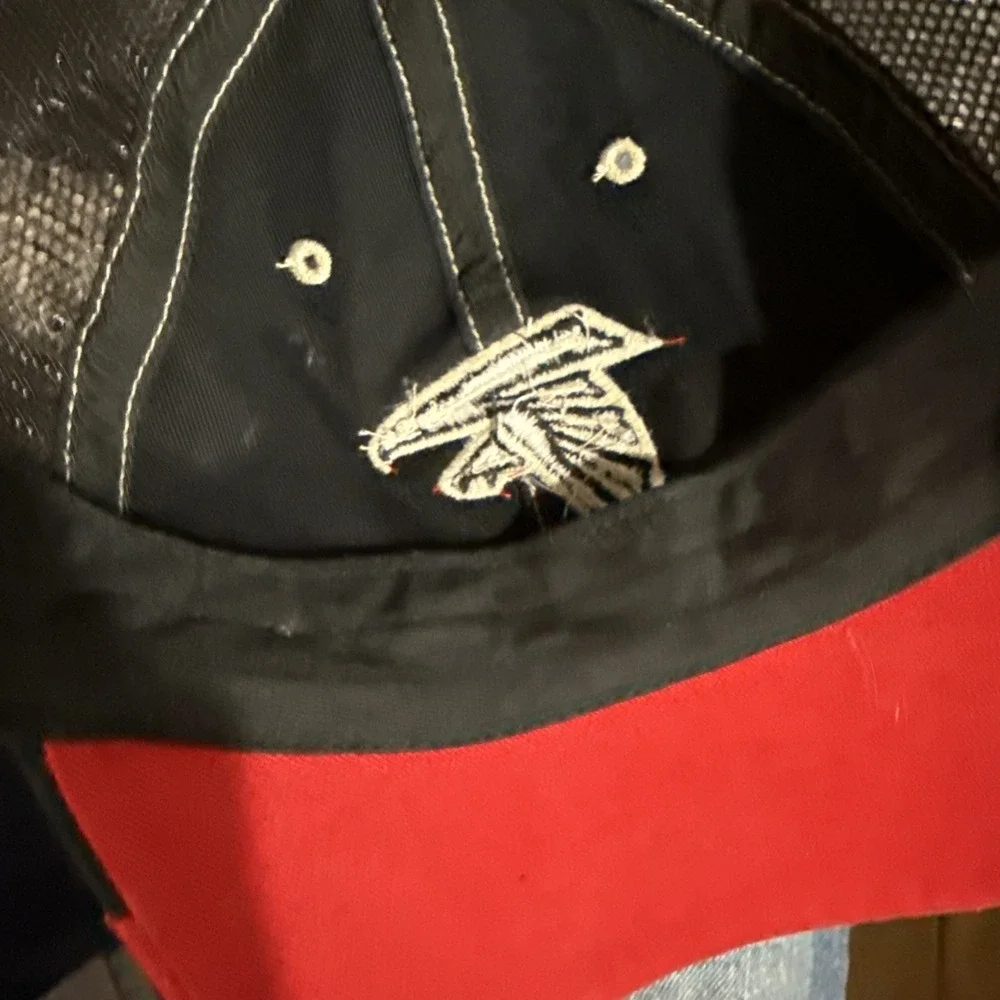 Atlanta Falcons Hat '47‎ Retro Trucker Cap Adjustable Black, Football